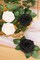 Artificial Roses Flowers 30PCS Black and White, Real Touch Foam Fake Roses with Stems for Wedding Bouquets, Kissing Balls, Corsages, Baby Shower & Home Decorations
